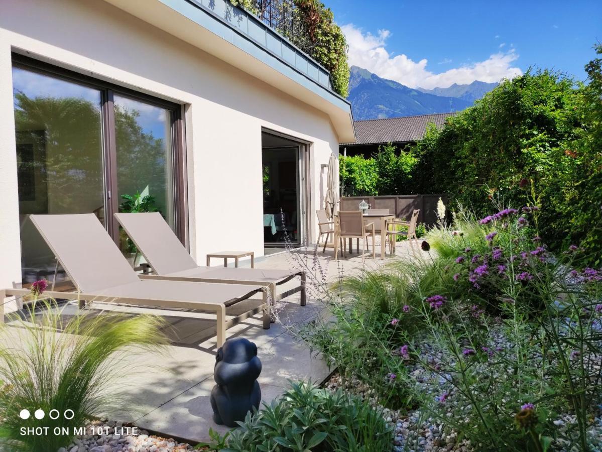Ruhige Ferienwohnung Mit Garten Und Garage In Privatvilla Marlengo Bagian luar foto